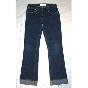 NWOT Women's Paper Denim & Cloth Cuffed Blue Jeans Size 2
